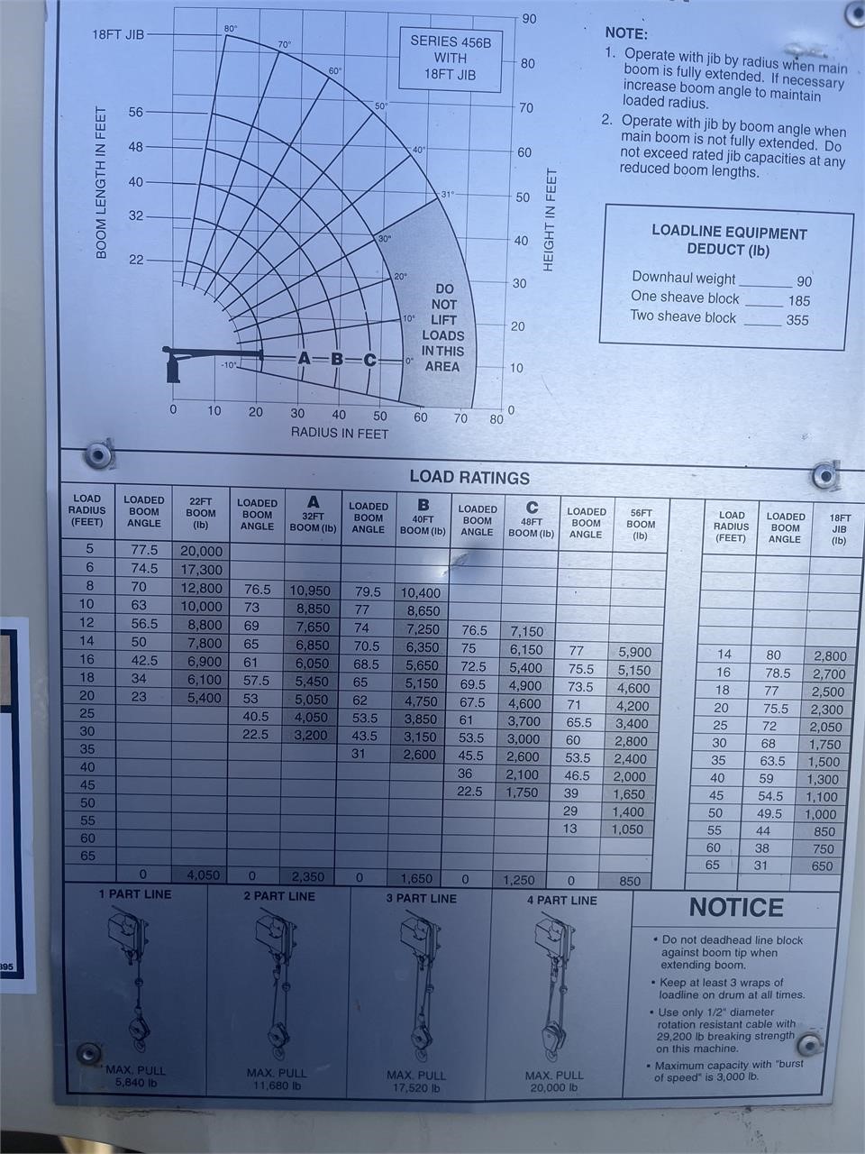 2001 NATIONAL 400B 9005926920 2001 NATIONAL 400B 9005926920
