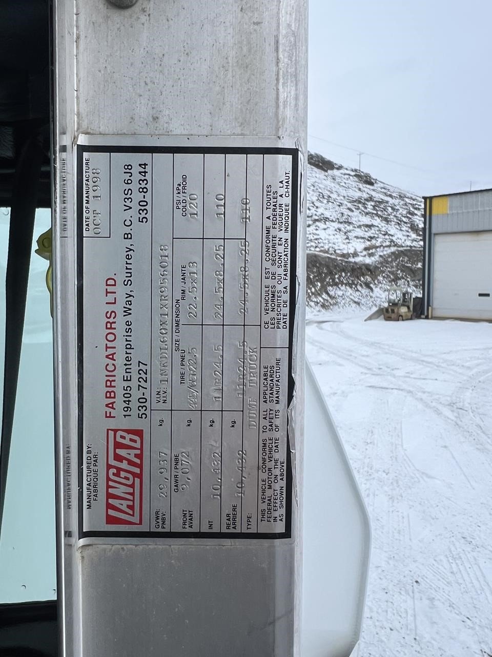 1999 KENWORTH T800 9043678534 1999 KENWORTH T800 9043678534